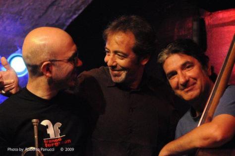 Marc Reynaud, con Angelo Olivieri e Lillo Quarantino